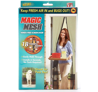 ZS - Magic Mesh, Hands Free Magnetic Screen Door