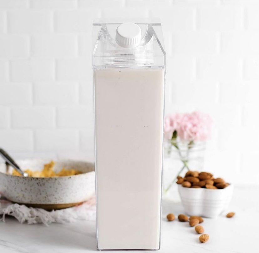 ZS - Milk - Water - Juice Clear Plastic Water Bottle 1L