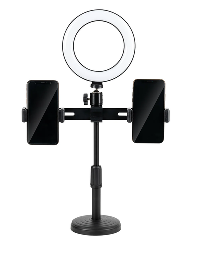ZS - 3 IN 1 Tripod Fill Light Stand - 6 Inch