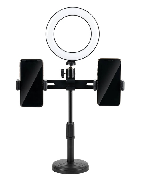 ZS - 3 IN 1 Tripod Fill Light Stand - 6 Inch