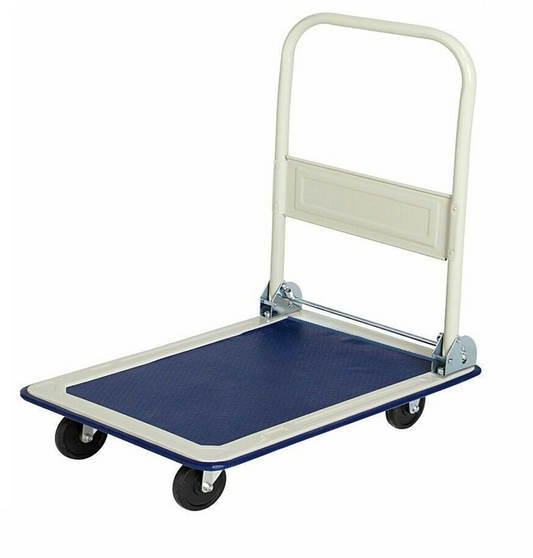 ZS - Foldable Platform Hand Trolley, Steel Construction
