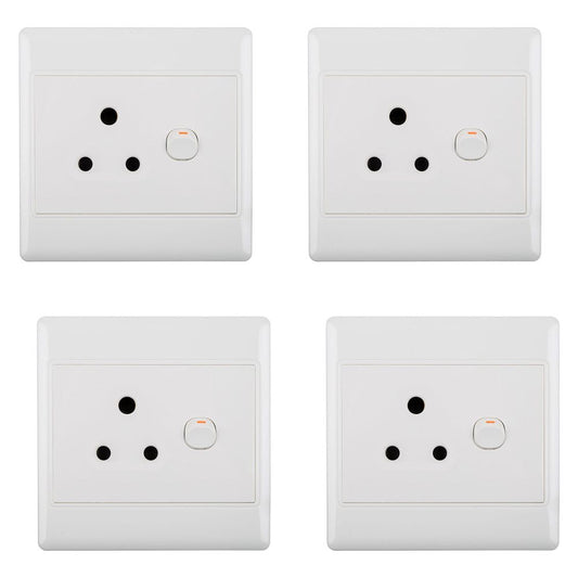 ZS - Single Wall Socket (4X4) - Set of 4