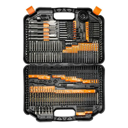 ZS - 246 Pcs Twist Drill Bits Metal Wood Combination Drill Bit Set With Box Case
