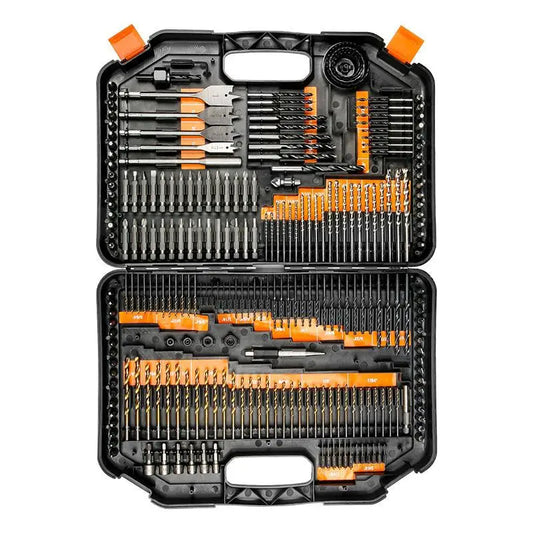 ZS - 246 Pcs Twist Drill Bits Metal Wood Combination Drill Bit Set With Box Case