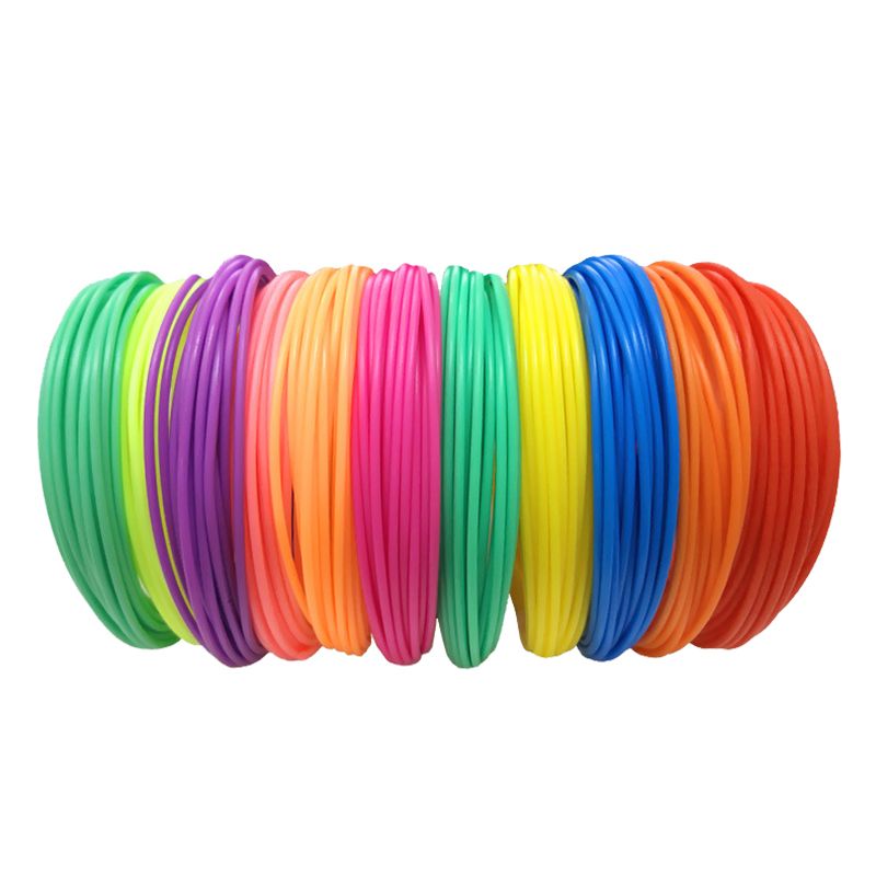 ZS - 10 X 10M 3D Pen Filament Refills 1.75mm PCL Printer Refill Pack