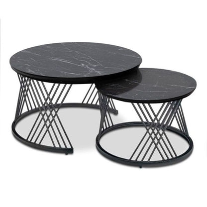 ZS - Stylish and Space-Saving Nesting Coffee Tables