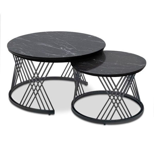 ZS - Stylish and Space-Saving Nesting Coffee Tables
