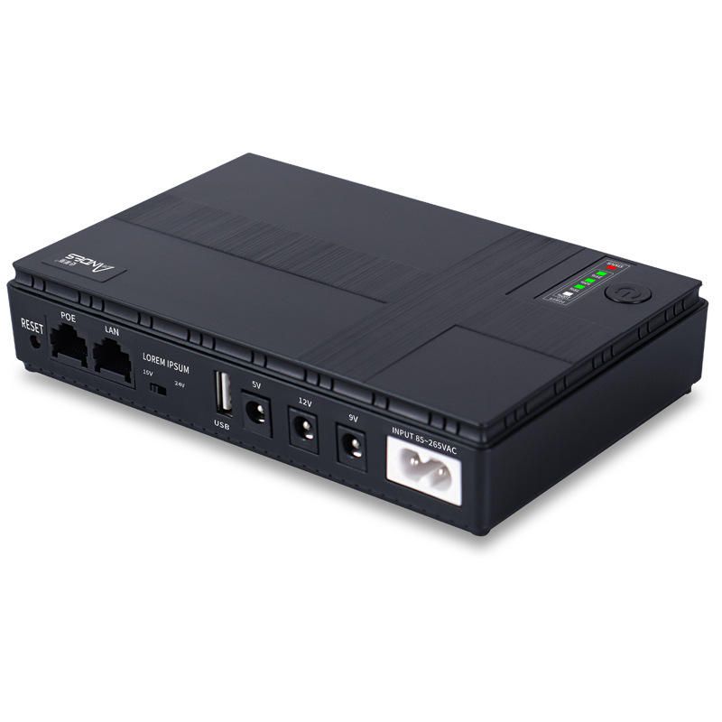 ZS - 10400mah Lithium Battery UPS 9v 12v Dc 15v 24v Poe Mini UPS