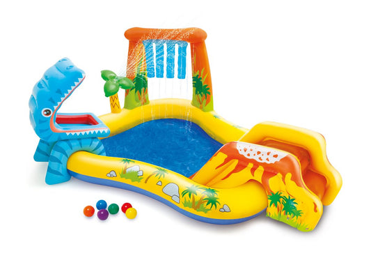 ZS - Intex Water Park Dinosaur Volcanic Play Center