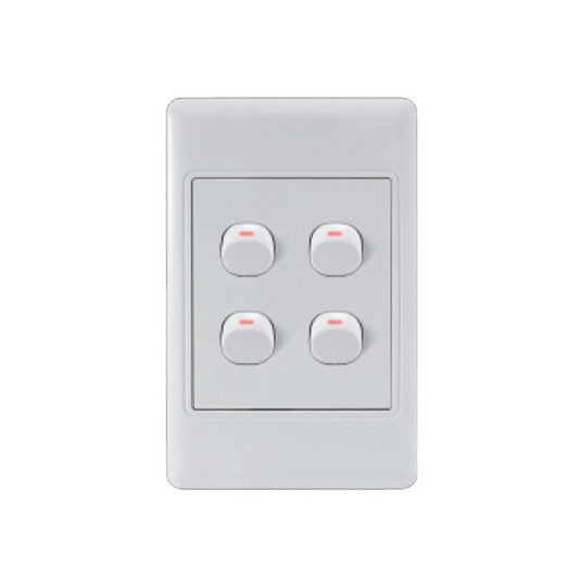 ZS - 4 Lever Wall Switch