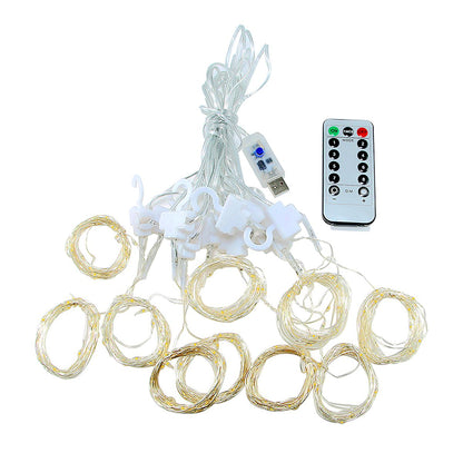 ZS - 280 LED Fairy String Curtain Light with Remote