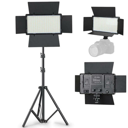 ZS - Professional Photo & Video Led Light Kit Varicolor 600-Bulb