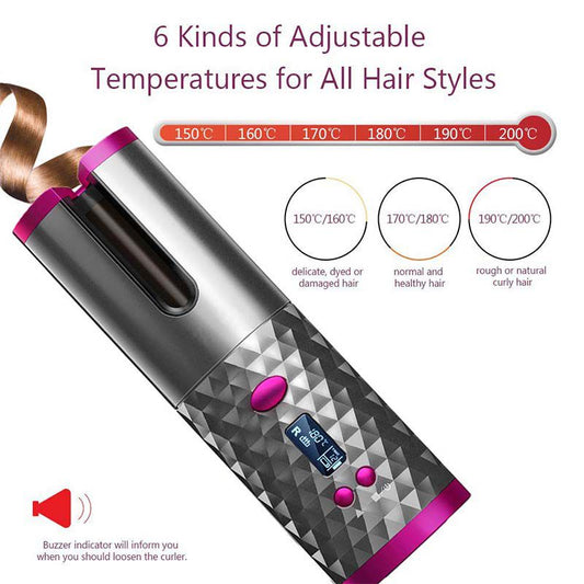 ZS - Cordless Auto Hair Curler