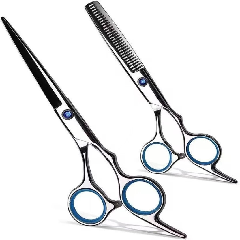 ZS -  Professional Hair Cutting & Thinning Shears Set - Salon Quality