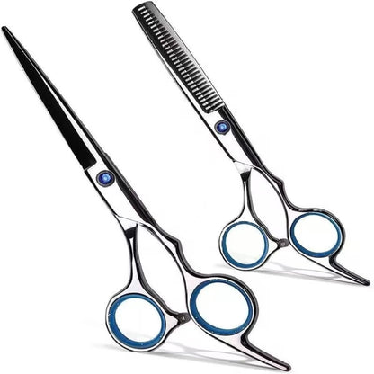 ZS -  Professional Hair Cutting & Thinning Shears Set - Salon Quality