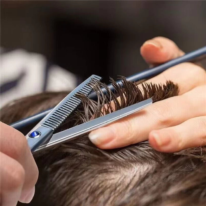 ZS -  Professional Hair Cutting & Thinning Shears Set - Salon Quality