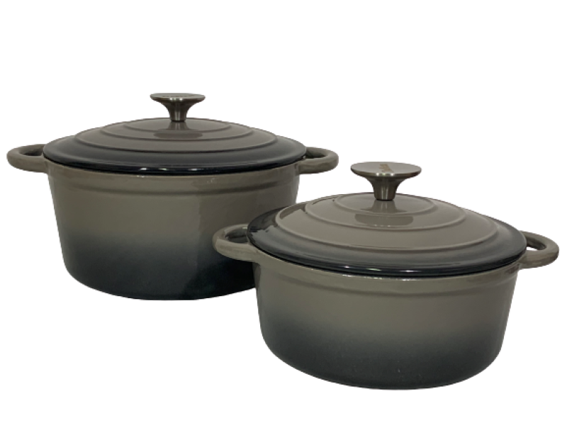 ZS - 7 Piece Cast Iron Pot Set