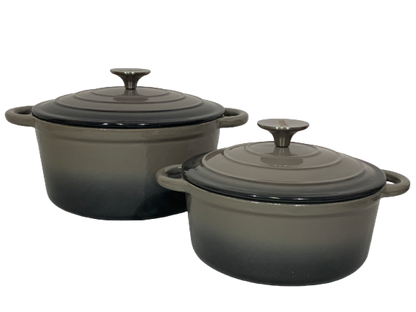 ZS - 7 Piece Cast Iron Pot Set