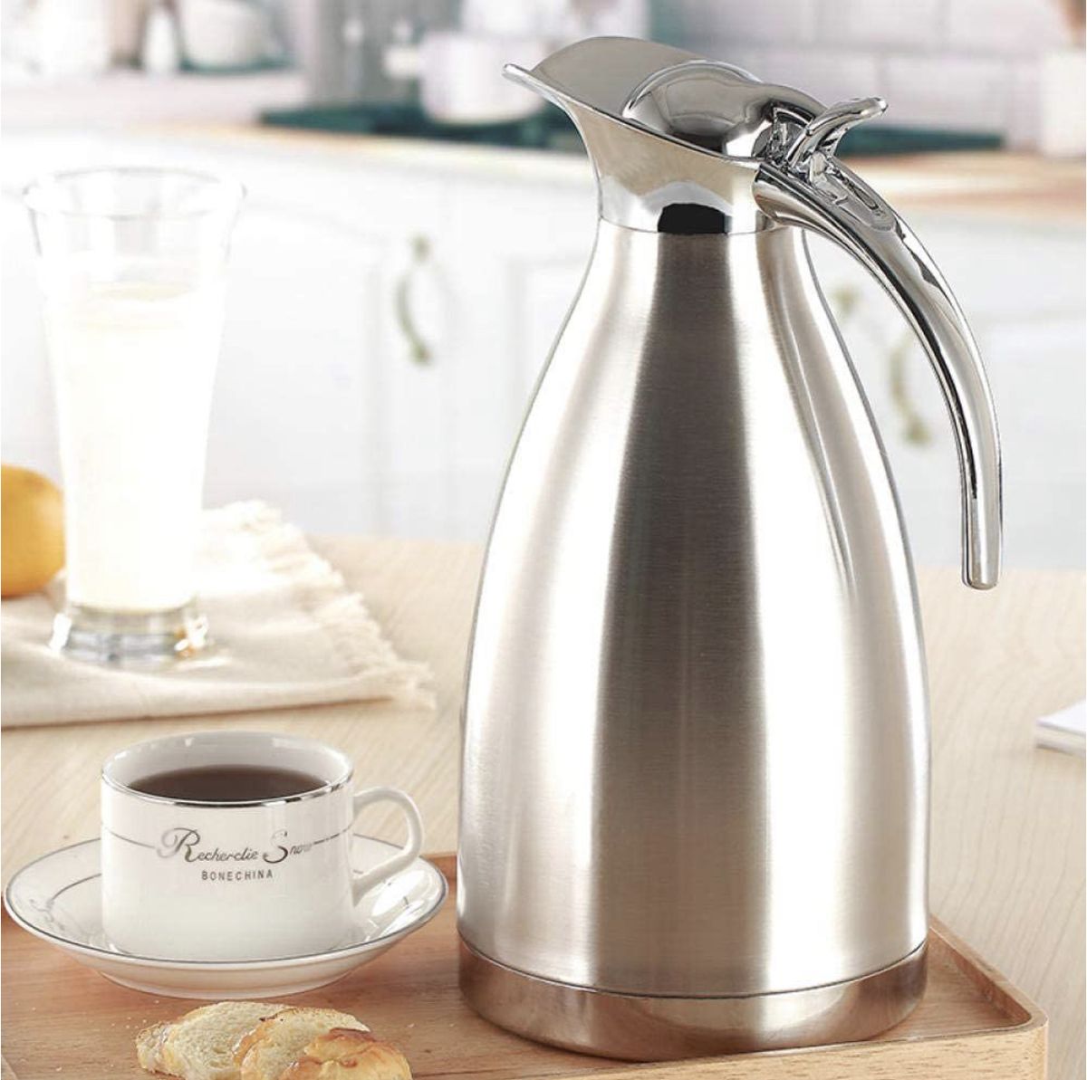 ZS - European Stainless Steel Vacuum Thermal Flask - 2 Litre