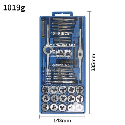 ZS - 40 Piece Tap & Die Set Vehicle Tool Kit