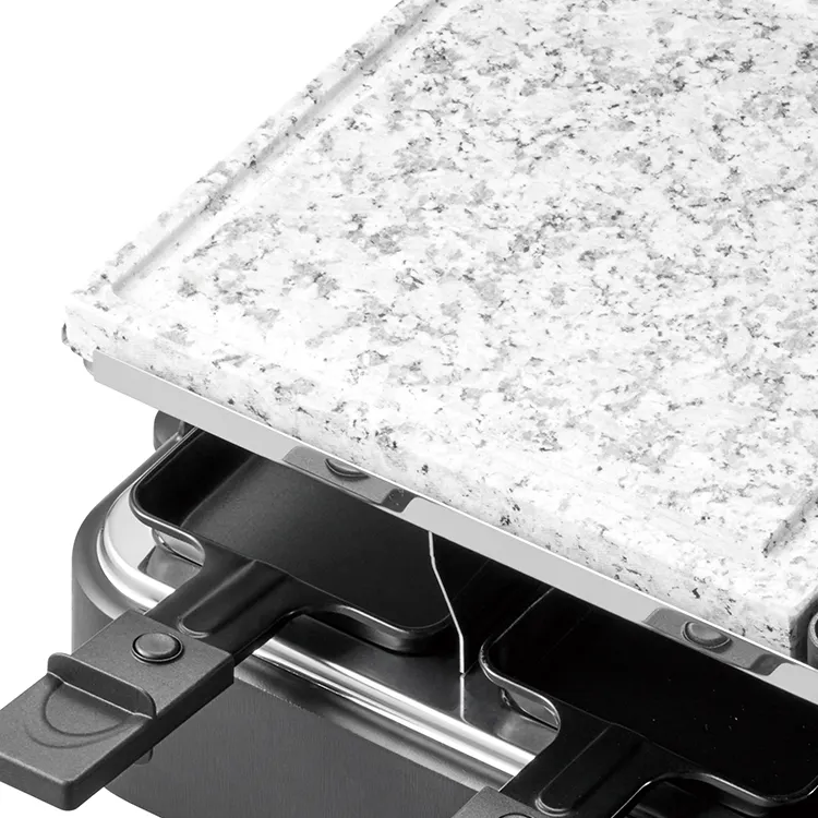 ZS - RAF 2 in 1 Electric Cheese Melter Marble Stone Grill Cheese Griddle 1500W
