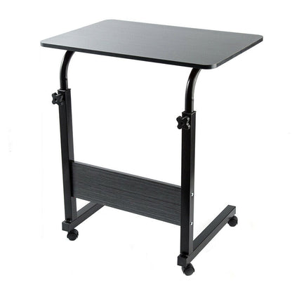 ZS - Portable Laptop Desk With Adjustable Stand & Wheels