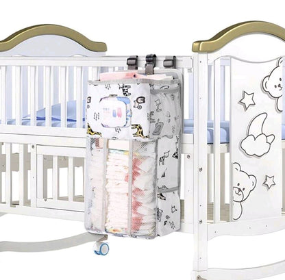 ZS - Hanging Diaper Caddy/Diaper Bag, Crib Side Companion