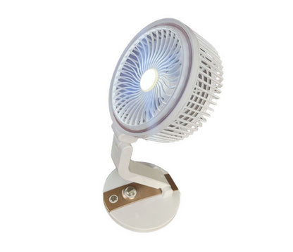 ZS - Portable rechargeable Continuously Variable Folding Lighting fan