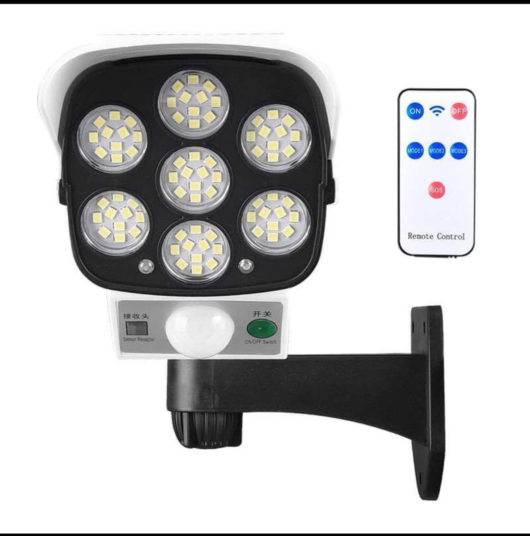 ZS - Solar Security Light With Sensor And Remote