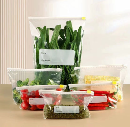 ZS - Slip Lock Storage Bags - 3 Sizes Available for Convenient Storage