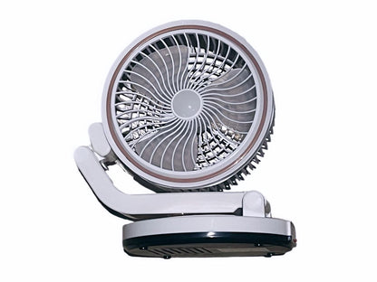ZS - Portable rechargeable Continuously Variable Folding Lighting fan
