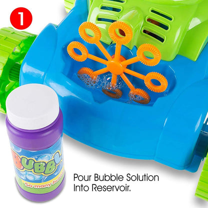 ZS - Bubble Blowing Kids Lawn Mower Toy