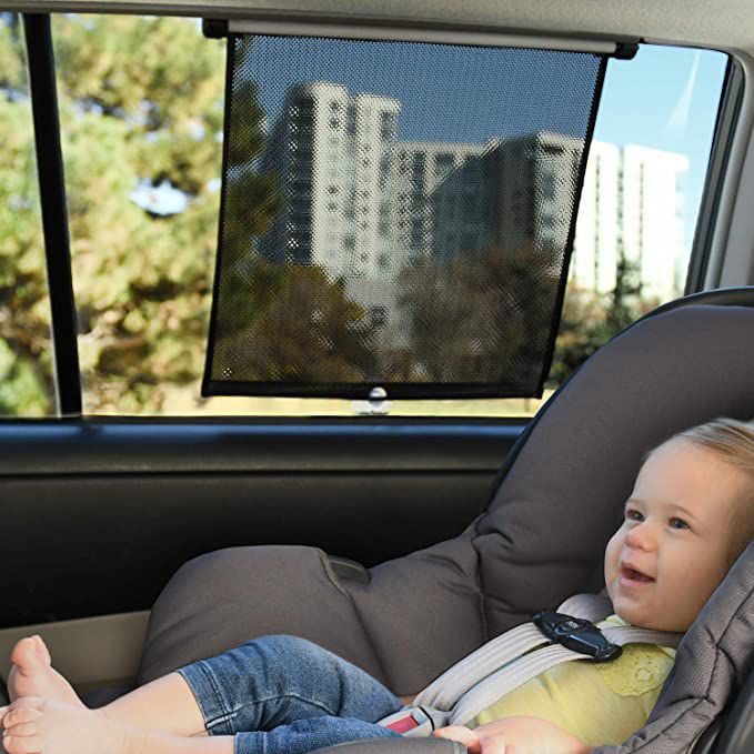 ZS - Anti-UV Retractable Car Sunshade Curtain