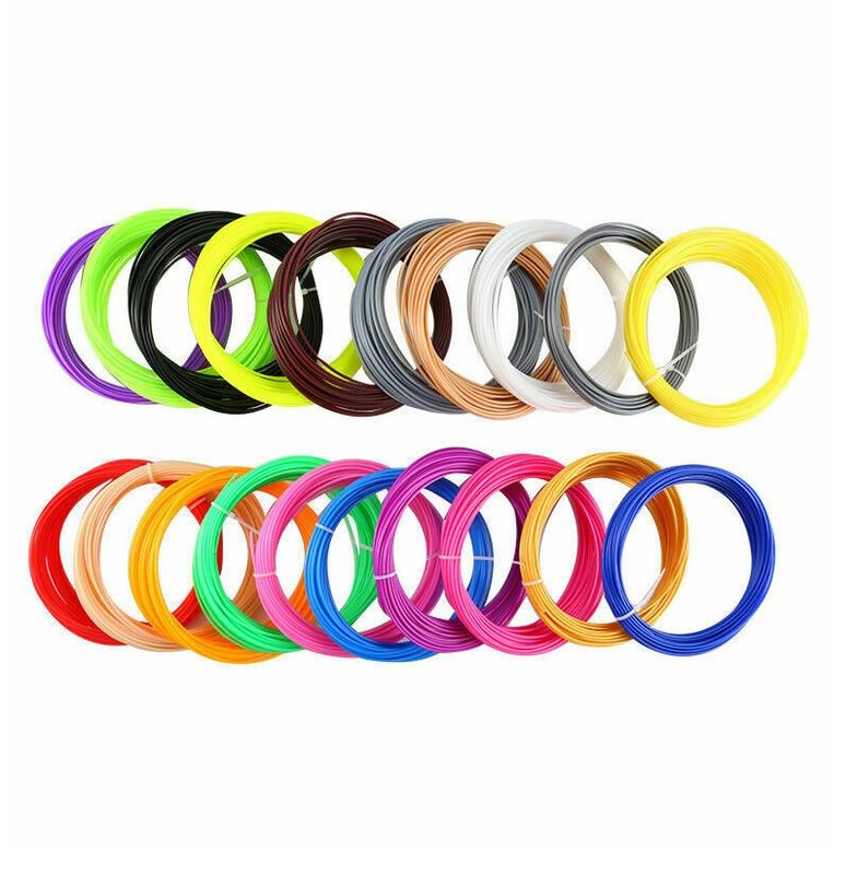 ZS - 10 X 10M 3D Pen Filament Refills 1.75mm PCL Printer Refill Pack