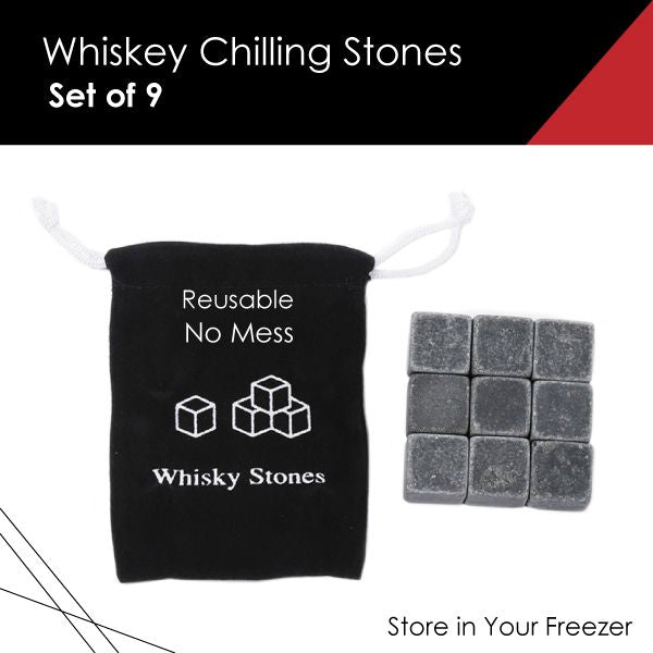 ZS - Whiskey Chilling Stones Set of 9