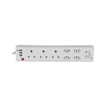 ZS - 9 Way Multi Plug with 3 USB Ports P-09 USB