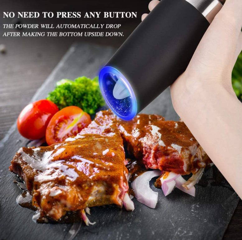 ZS - Gravity Electric LED Salt and Pepper Mill