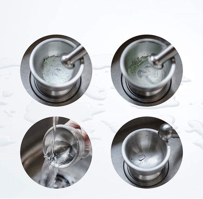 ZS - Classic Stainless Steel Mortar And Pestle SS 304