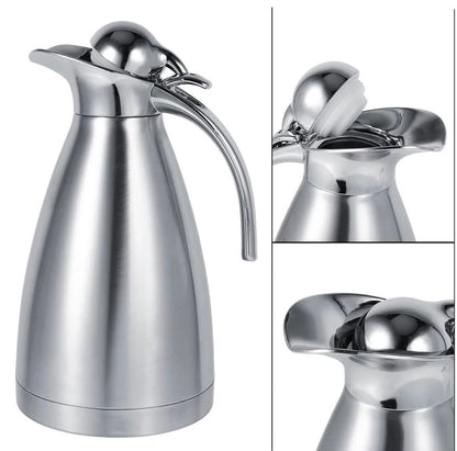 ZS - European Stainless Steel Vacuum Thermal Flask - 2 Litre