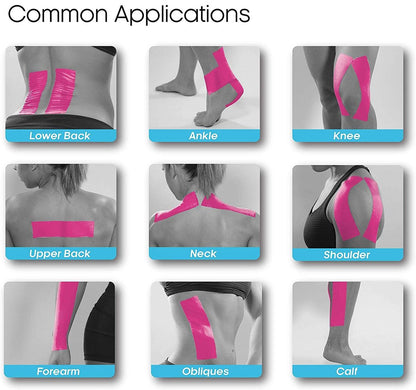 ZS - Pain Relief Muscle Support Sport &Therapy Kinesiology Tape - 5m
