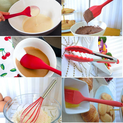 ZS - Silicone Kitchen Tools - Set of 12
