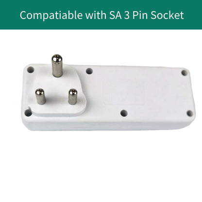 ZS - Redisson Multiplug 3-Way with 2xUSB for Phone Charging