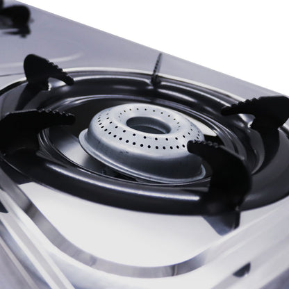ZS - Aruif - 2 Burner Stainless Steel Gas Stove