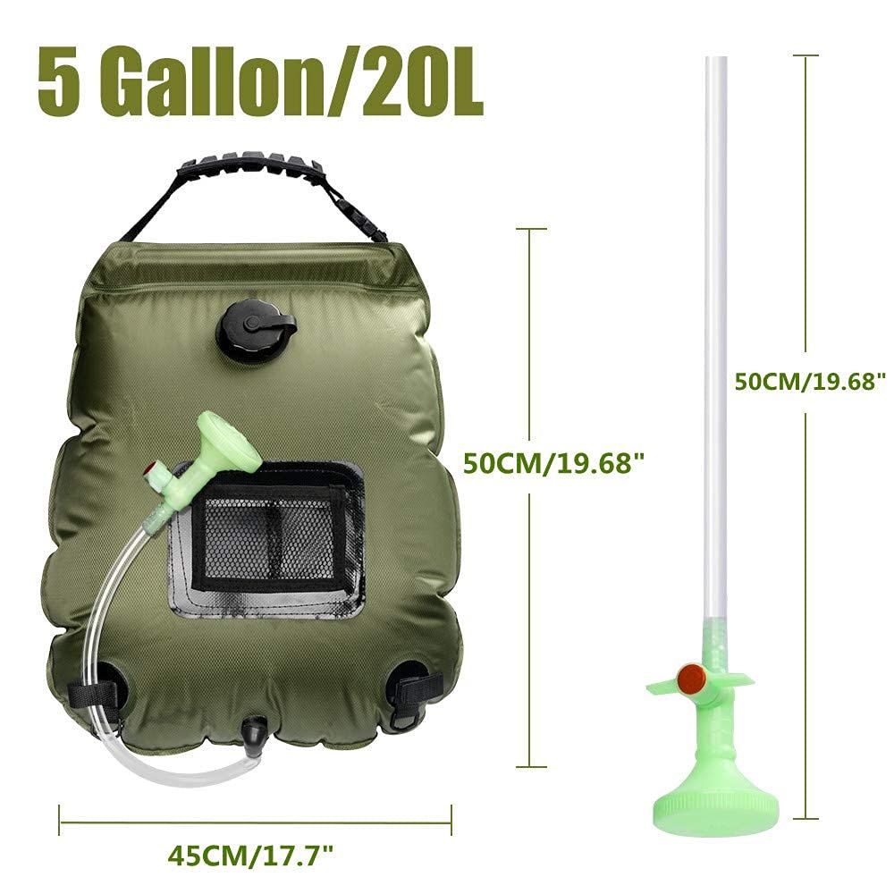 ZS - 20L Portable Solar Shower Camp Bag