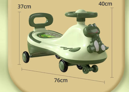 ZS - Car For Kids Ride on Car, Fun Universal Wheel