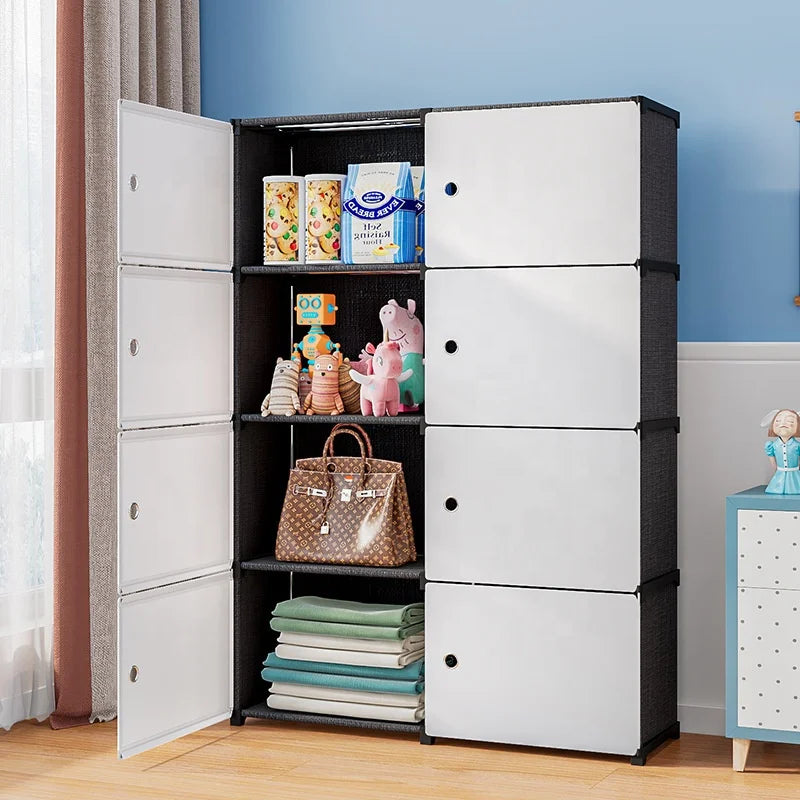 ZS - Modular Cube Storage Organizer with Doors