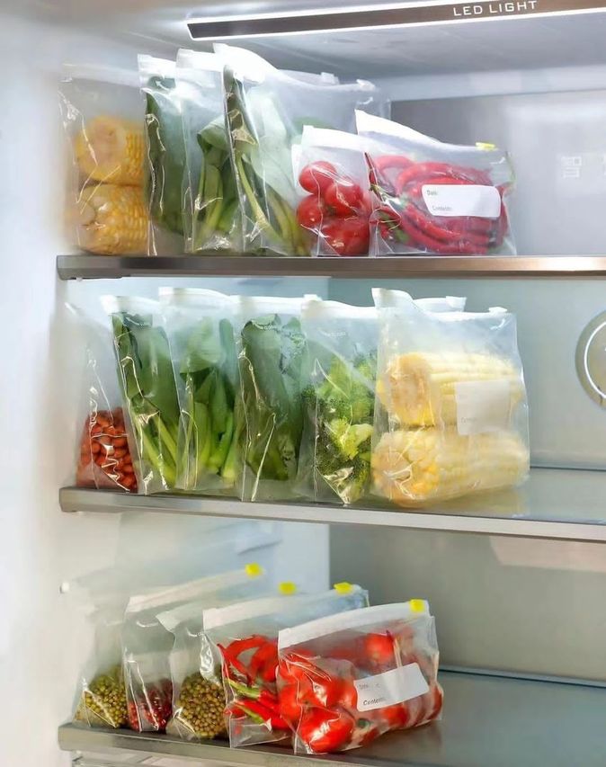 ZS - Slip Lock Storage Bags - 3 Sizes Available for Convenient Storage