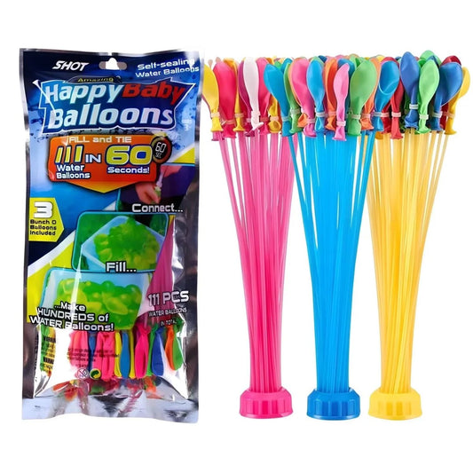 ZS - 111 Water Baloons in 60 Seconds