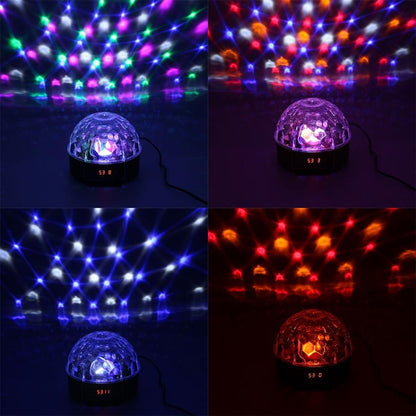 ZS - LED RGB Crystal Magic Effect Ball Disco DJ Stage Lighting