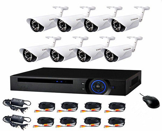 ZS -  AHD CCTV Direct - 8 Channel cctv camera system - Full Kit Perfect security